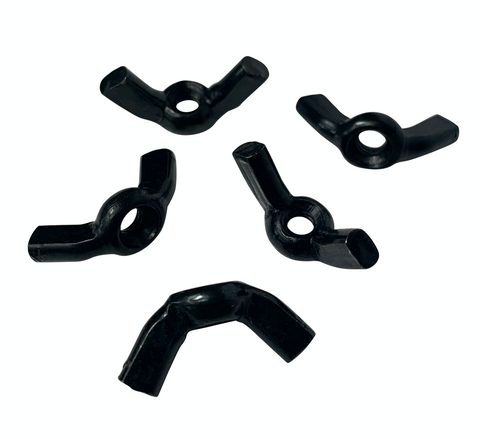 DSM Black Vice Wing-Nuts 5 Pack