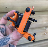 Distressed Orange & Black Bulldog Power Liner
