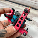 Distressed Pink & Turq Bulldog Small Group Liner