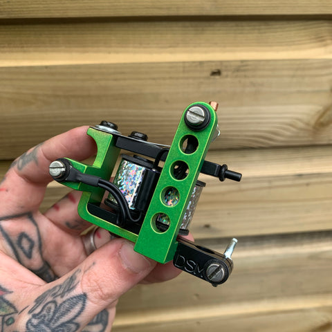 Green Hybrid Drilled Bulldog Power Liner
