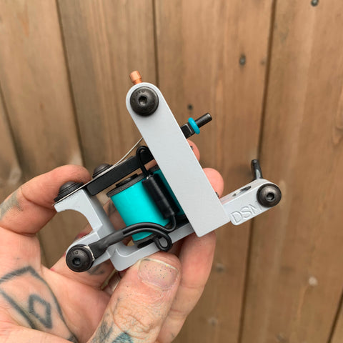 Battleship Grey & Turquoise Power Liner