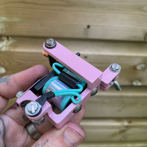 Pink Iridescent Candy Bulldog Power Liner