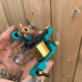 Teal & Gold Single Coil Liner