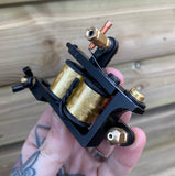 Black & Gold Leaf Bulldog Power Liner