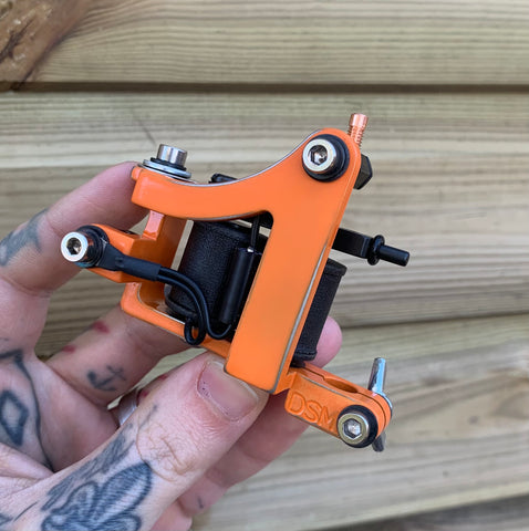 Distressed Orange J-Frame Power Liner