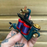 Teal Majestic Drilled Bulldog Power Liner