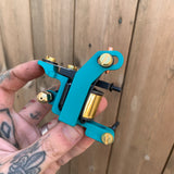 Teal & Gold Single Coil Liner