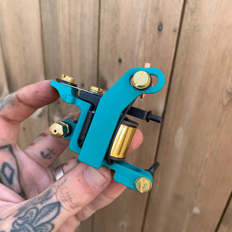 Teal & Gold Single Coil Liner