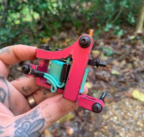 Hot Pink Distressed J-Frame Power Liner