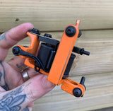 Distressed Orange & Black Bulldog Power Liner