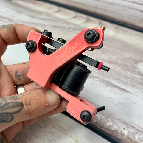 Distressed Pink Rogers Power Liner