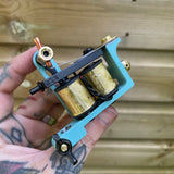 Ocean Blue Gold Leaf Bulldog Power Liner