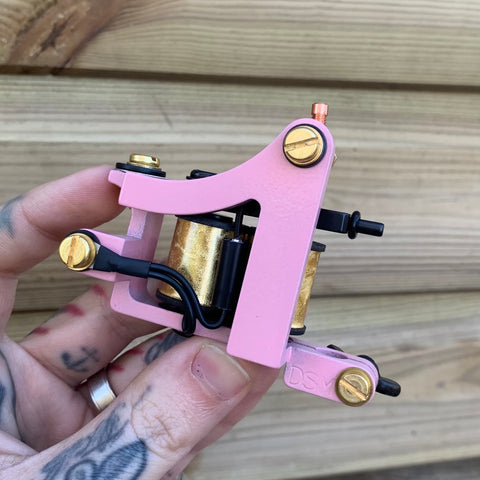 Pink & Gold Leaf J-Frame Power Liner