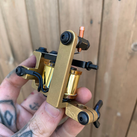 Gold on Gold Brass Bulldog Liner