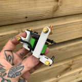 White Green & Gold Bulldog Liner