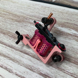 Glitzy Pink Drilled Bulldog Power Liner
