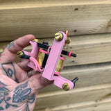 Pink Gold Leaf Bulldog Power Liner