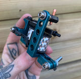 Teal Chrome Classic Drilled Bulldog Power Liner