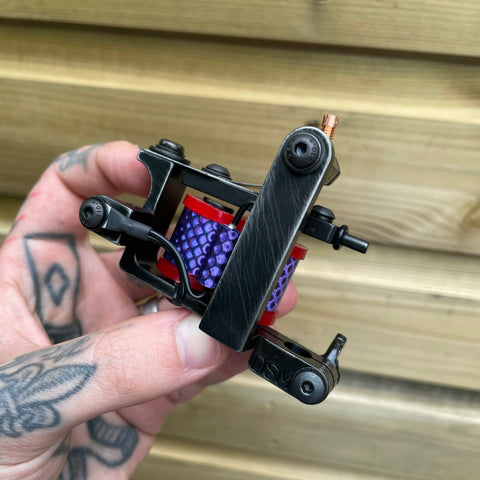Distressed Black Majestic Bulldog Power Liner
