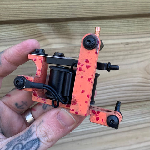 Peach Spatter Bulldog Power Liner