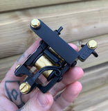 Black & Gold Leaf Bulldog Power Liner