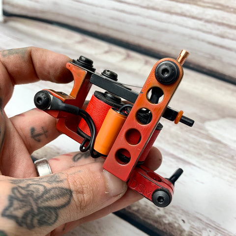 Burnt Orange Drilled Bulldog Power Liner