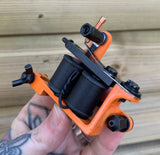 Distressed Orange & Black Bulldog Power Liner